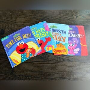 Sesame Street Board Book Set